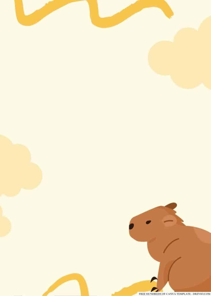 FREE Zoo Animals Birthday Canva Templates 18