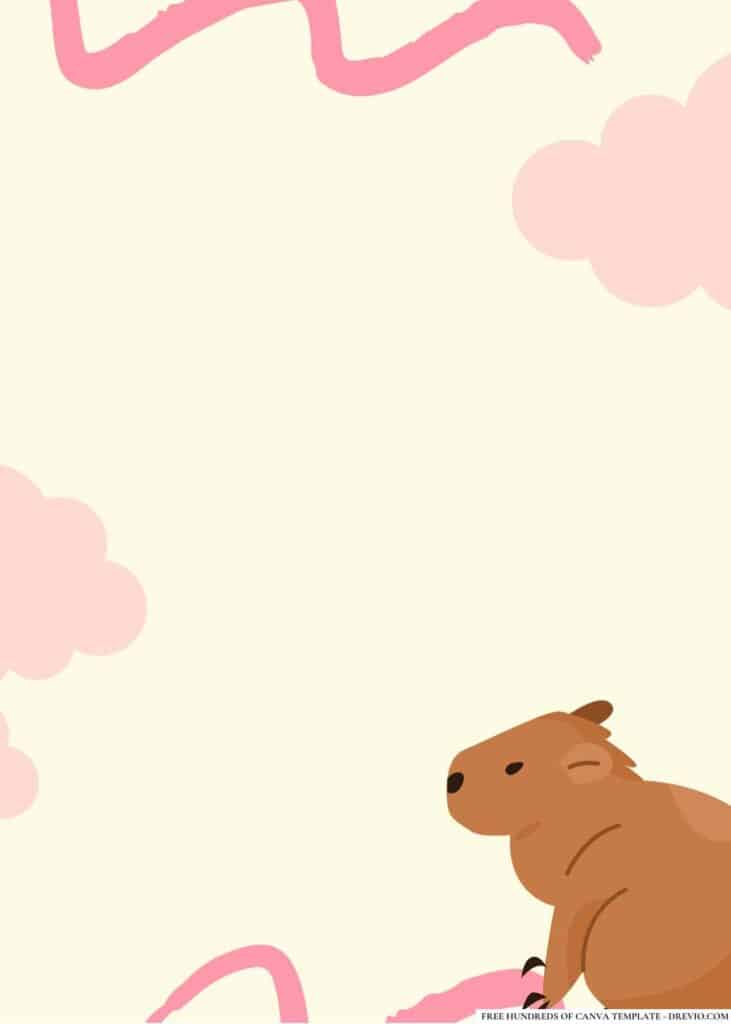FREE Zoo Animals Birthday Canva Templates 20