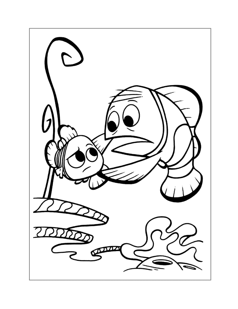 Finding Nemo Coloring Pages 4