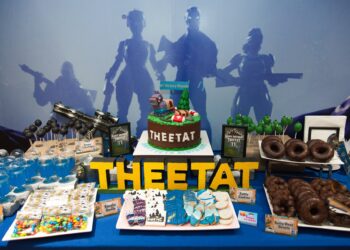 Fortnite Birthday Dessert Table