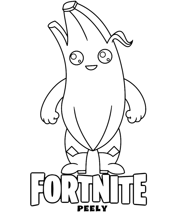Fortnite Coloring Page 2