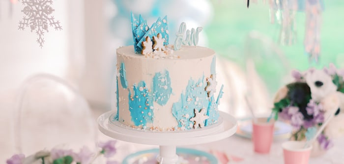 Frozen Birthday Cake