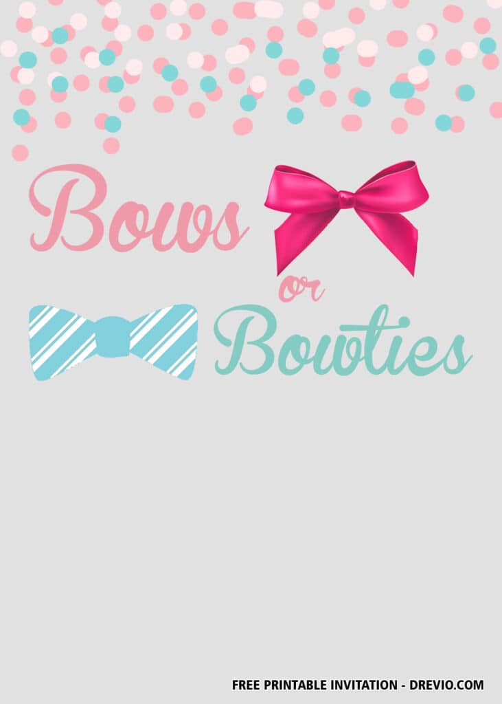 FREE Editable Magical Gender Reveal Party Invitations