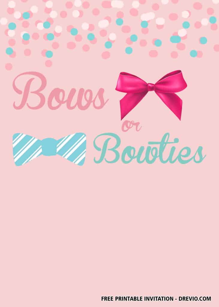 FREE Editable Magical Gender Reveal Party Invitations