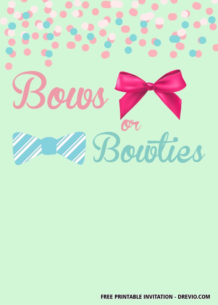FREE Editable Magical Gender Reveal Party Invitations