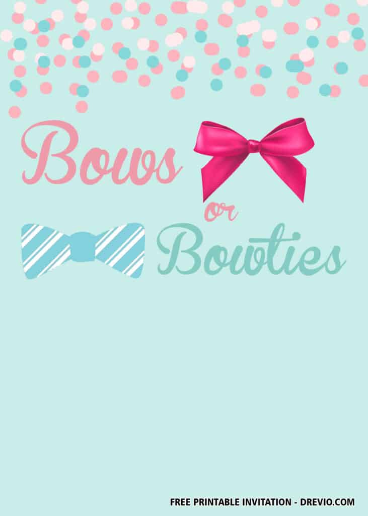 FREE Editable Magical Gender Reveal Party Invitations
