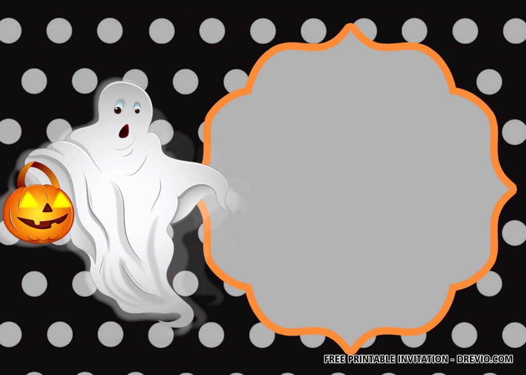 FREE Editable Halloween Birthday Invitations