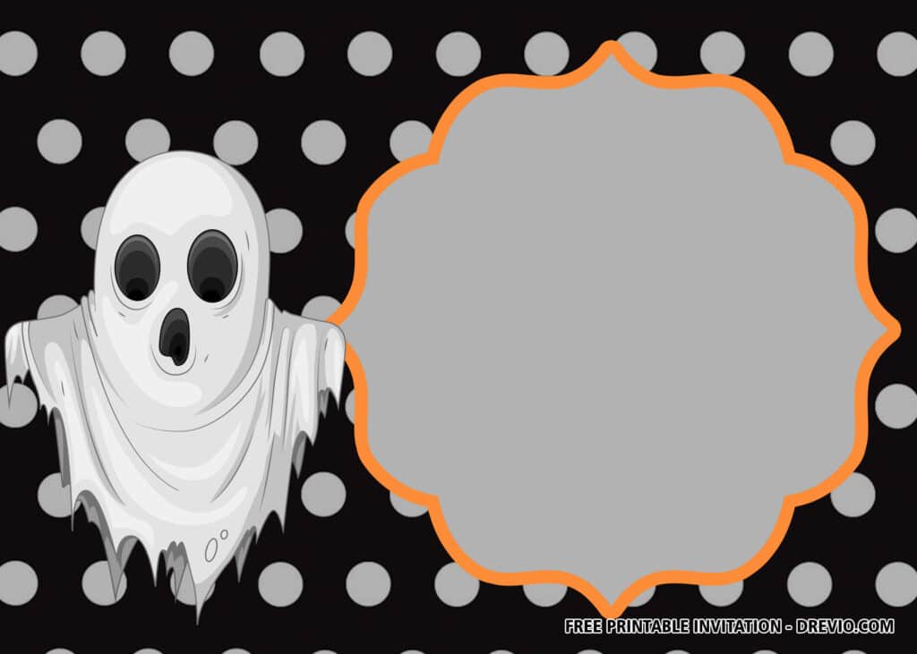FREE Editable Halloween Birthday Invitations