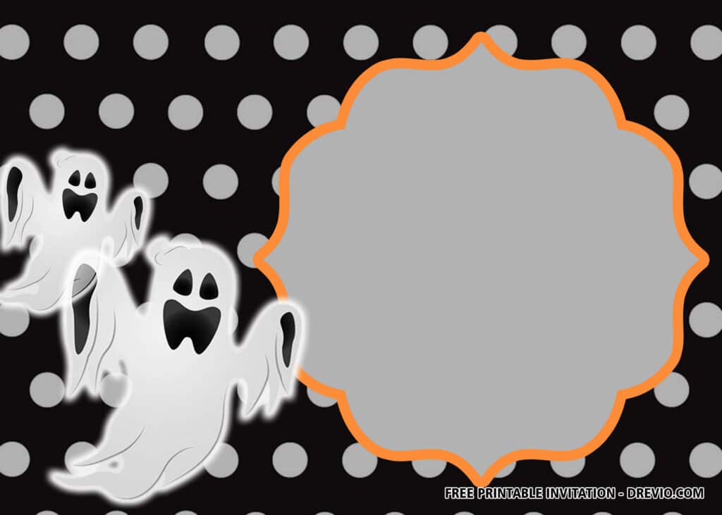 FREE Editable Halloween Birthday Invitations