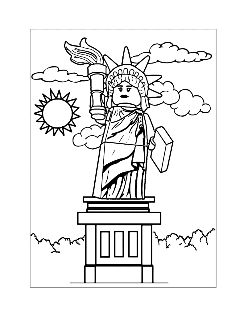 Lego Coloring Pages 2