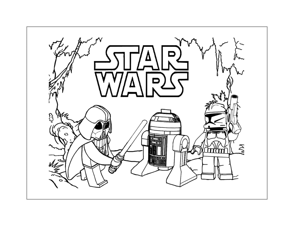 Lego Coloring Pages 3