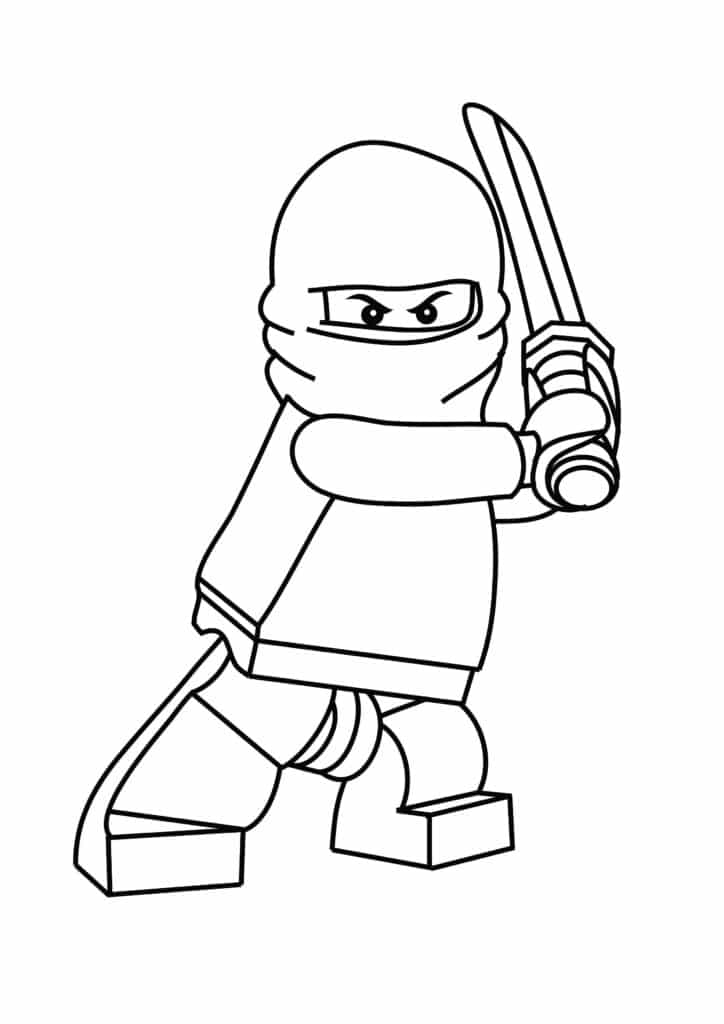 Lego Coloring Pages 5