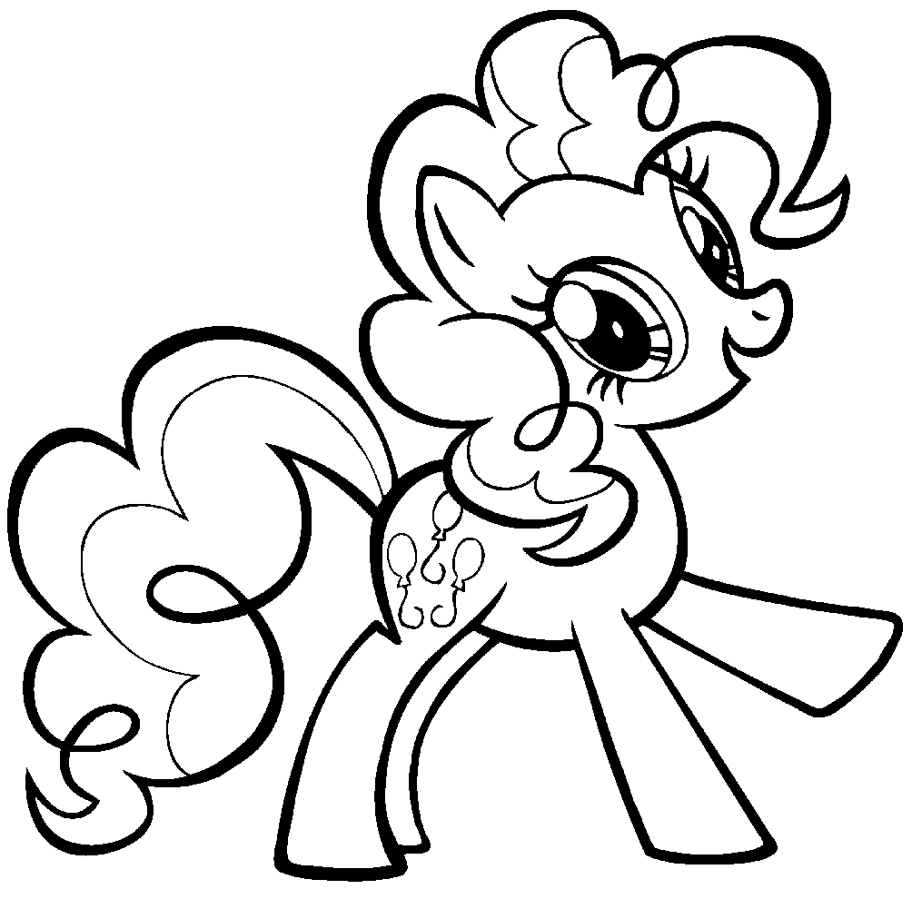 Little Pony Coloring Page 3