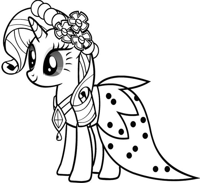 Little Pony Coloring Page