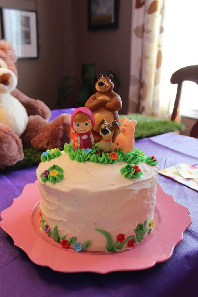 Masha and The Bear Birthday Cakes