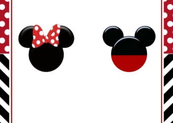 Free Mickey and Minnie Birthday Invitations