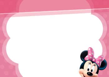 FREE Minnie Mouse Birthday Invitations