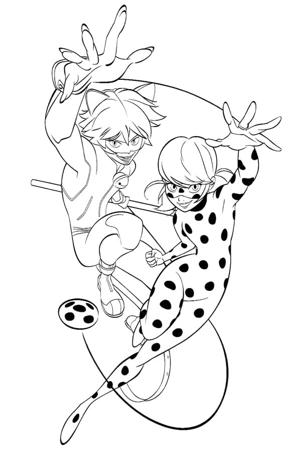 Miraculous Ladybug coloring pages 3 1