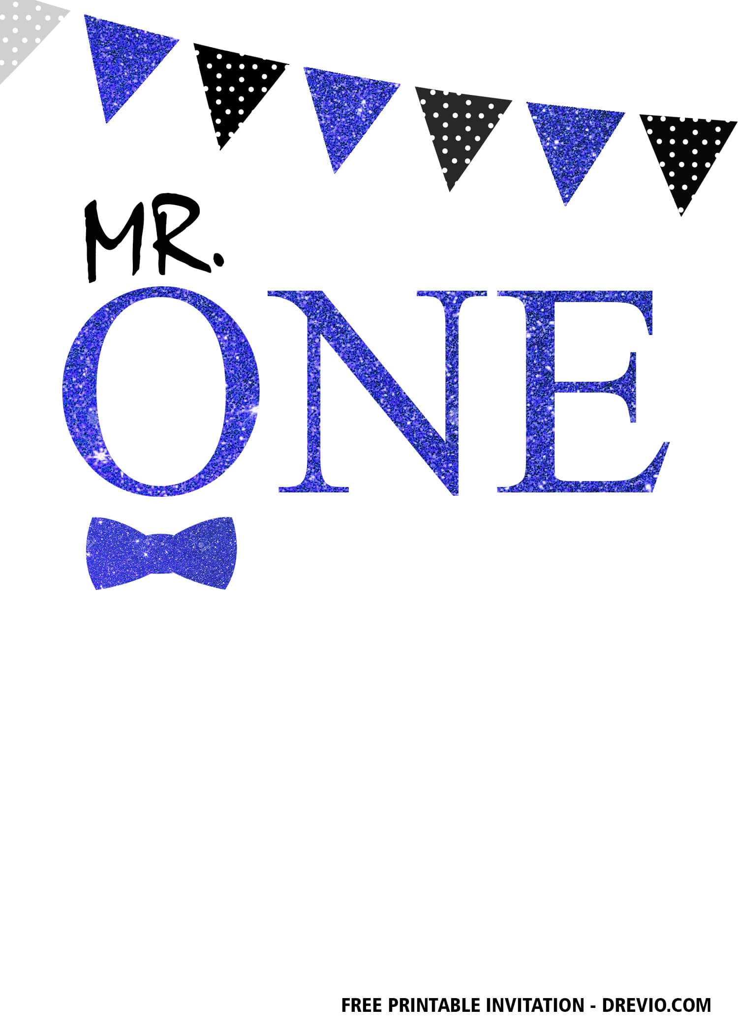 Mr. One Birthday Invitations – Buckle Up for a Shining Celebration!