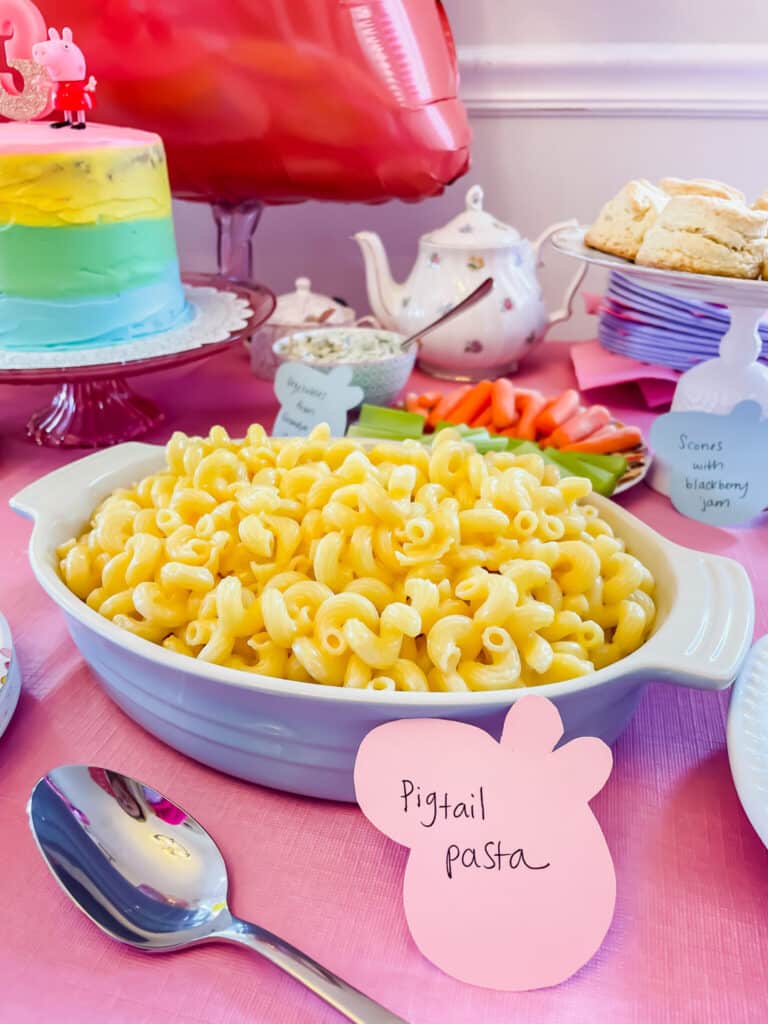 Peppa Pig Birthday Party Foods