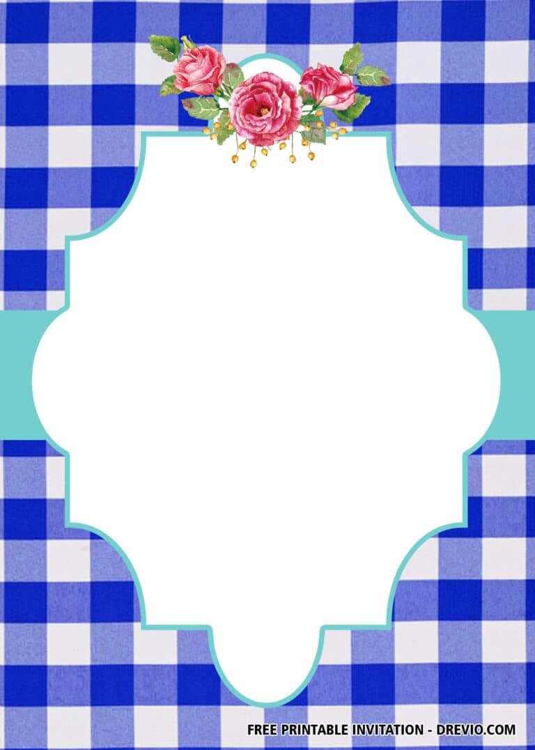 FREE Picnic Bridal Shower Invitations