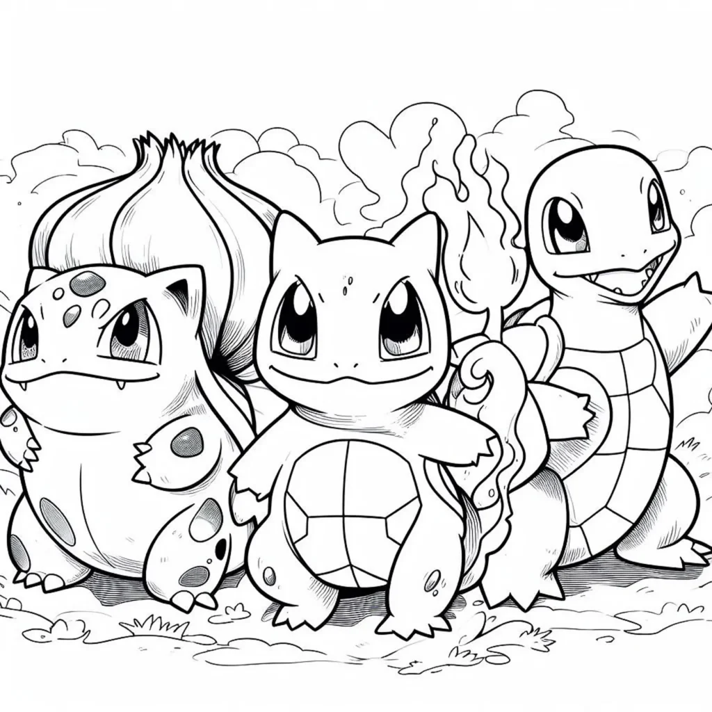 Pokemon Coloring Pages 4