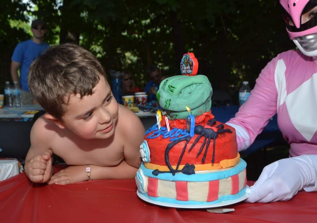 Power Ranger Birthday Cakes