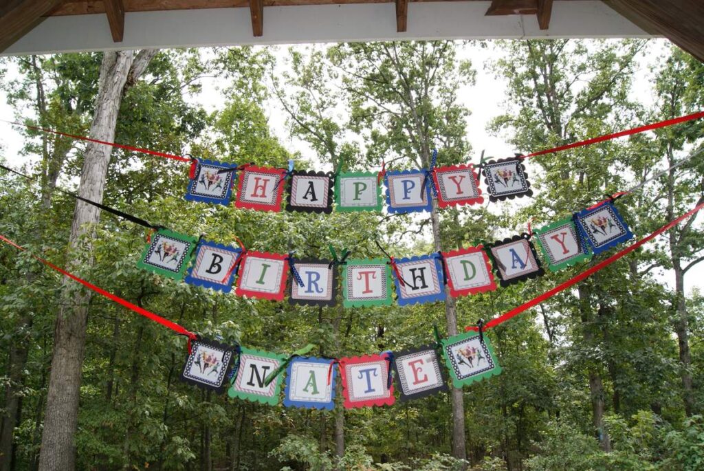 Power Ranger Birthday DIY Decorations