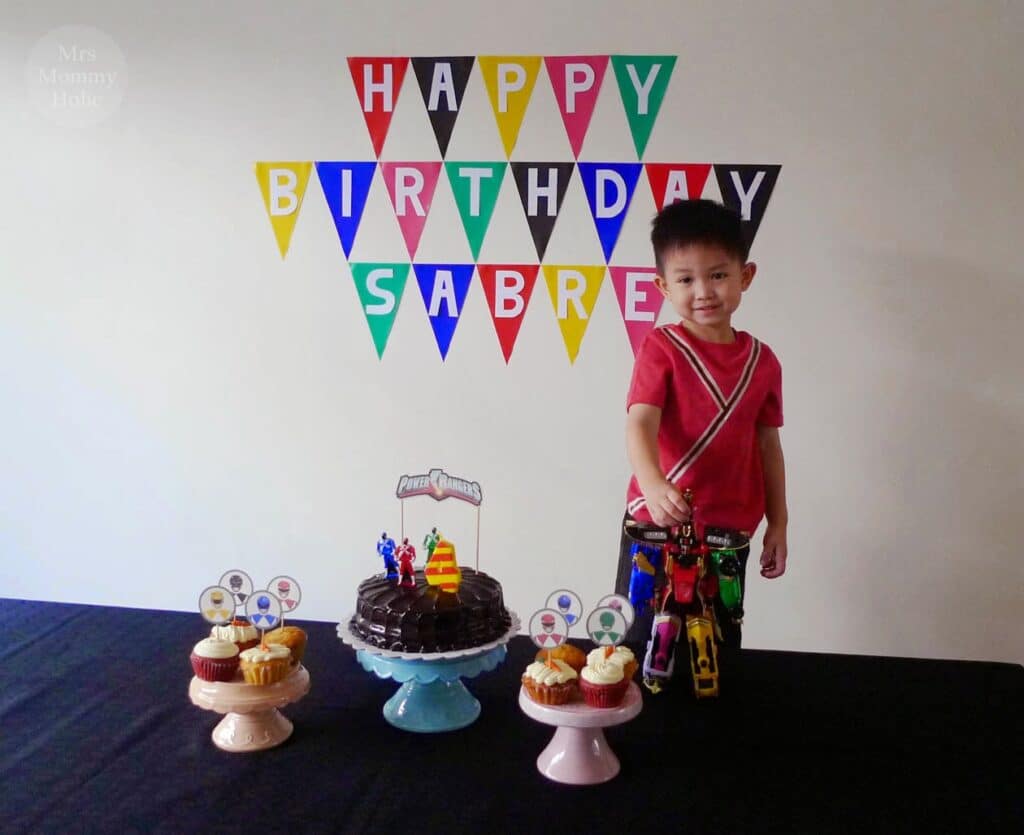 Power Ranger Birthday Party Ideas