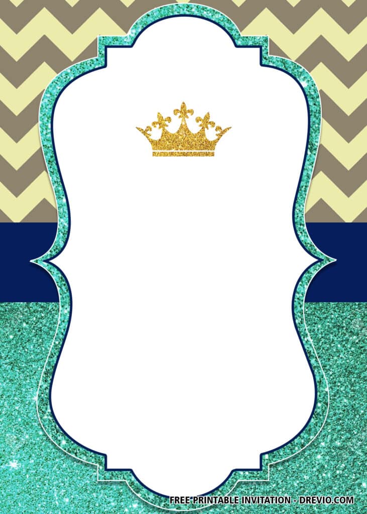 FREE Prince Birthday Invitations