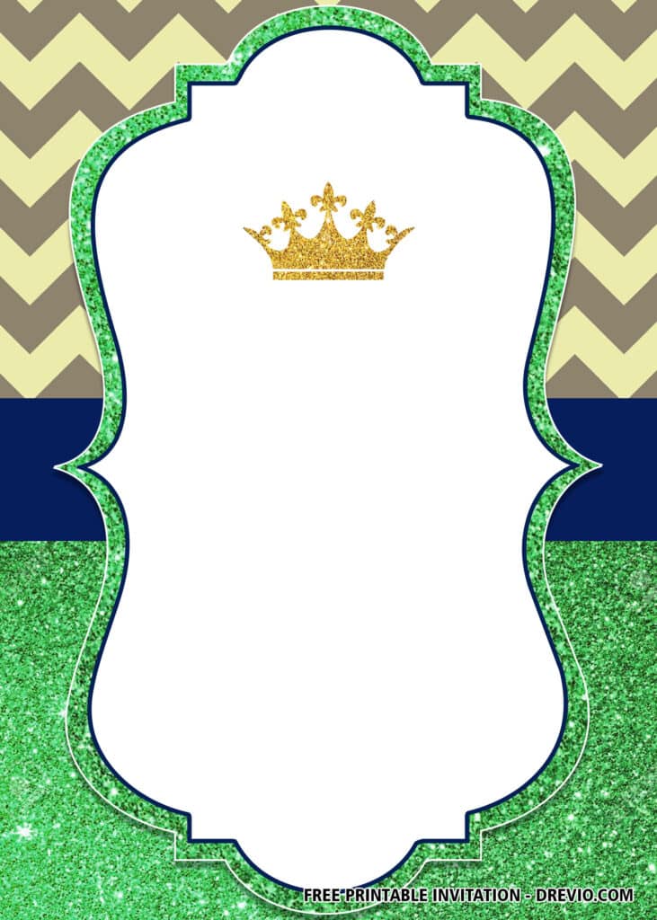 FREE Prince Birthday Invitations
