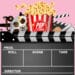 FREE Editable Movie Birthday Invitation