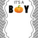 FREE Pumpkin Baby Shower Invitations