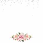 Your Party Guide & Sparkly Rose Gold Confetti Party Invitations