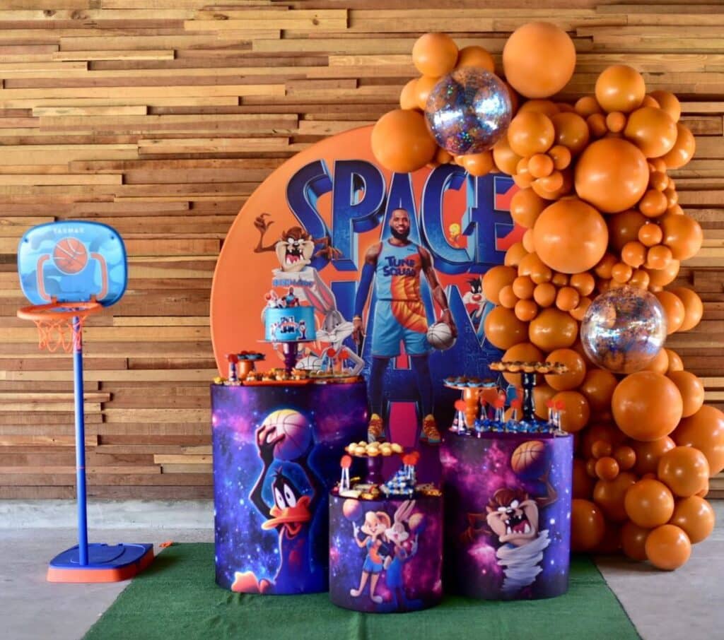 Space Jam Birthday Party Planning
