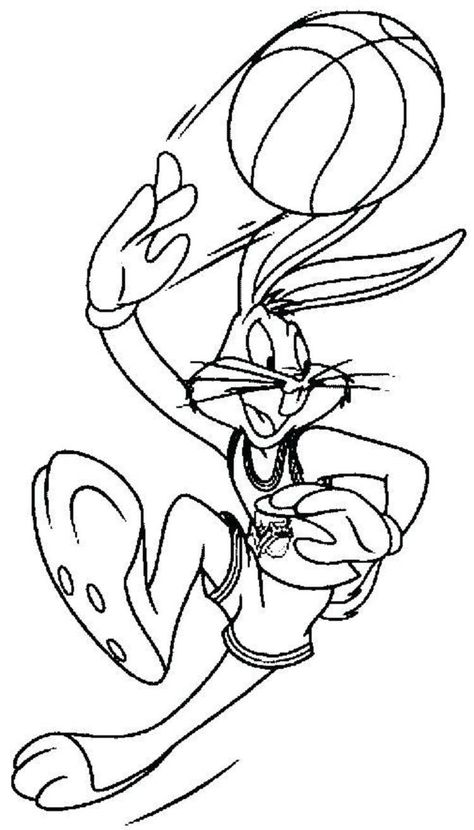 Space Jam Coloring Page 4