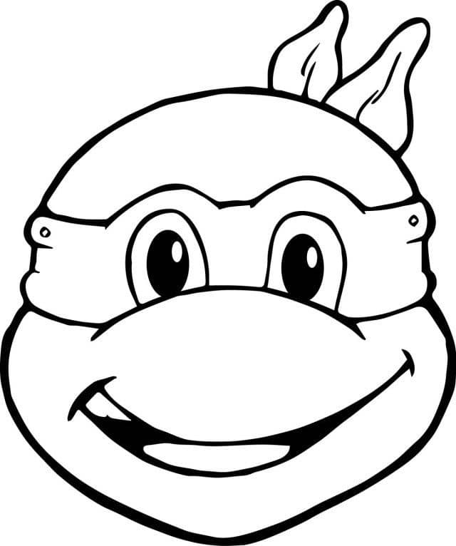 TMNT Coloring Page 4