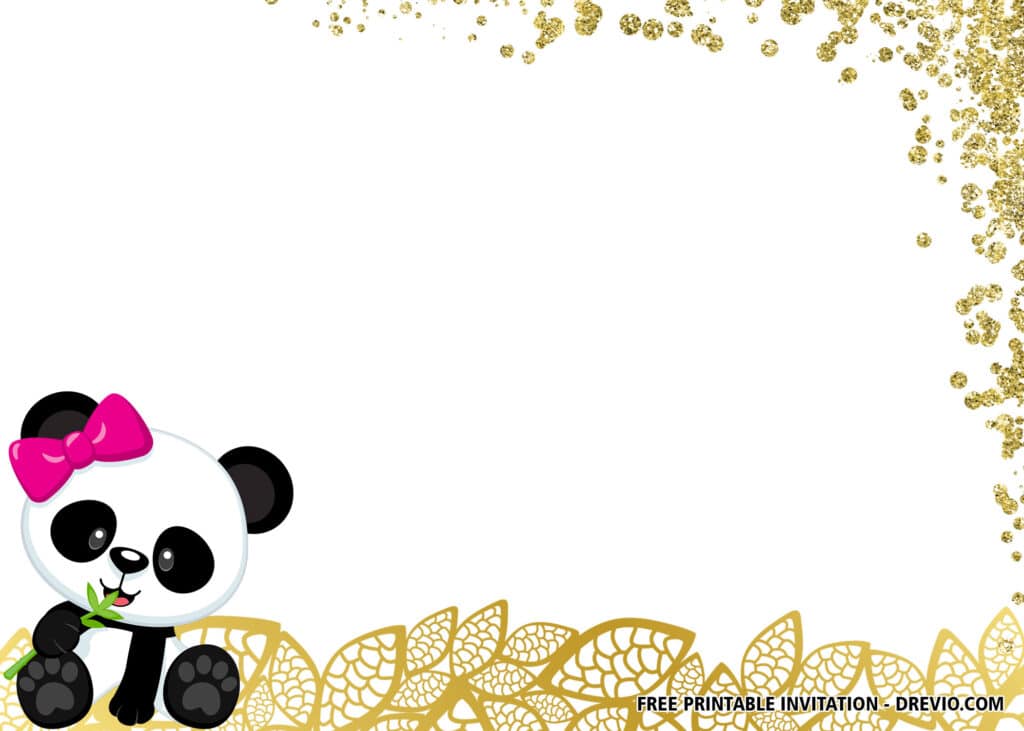 FREE Teddy Bear Birthday Invitations