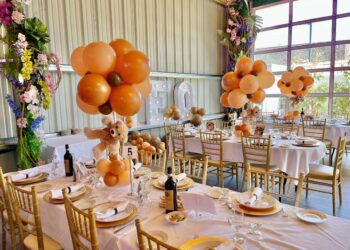 Teddy Bear Birthday Party Table Setting