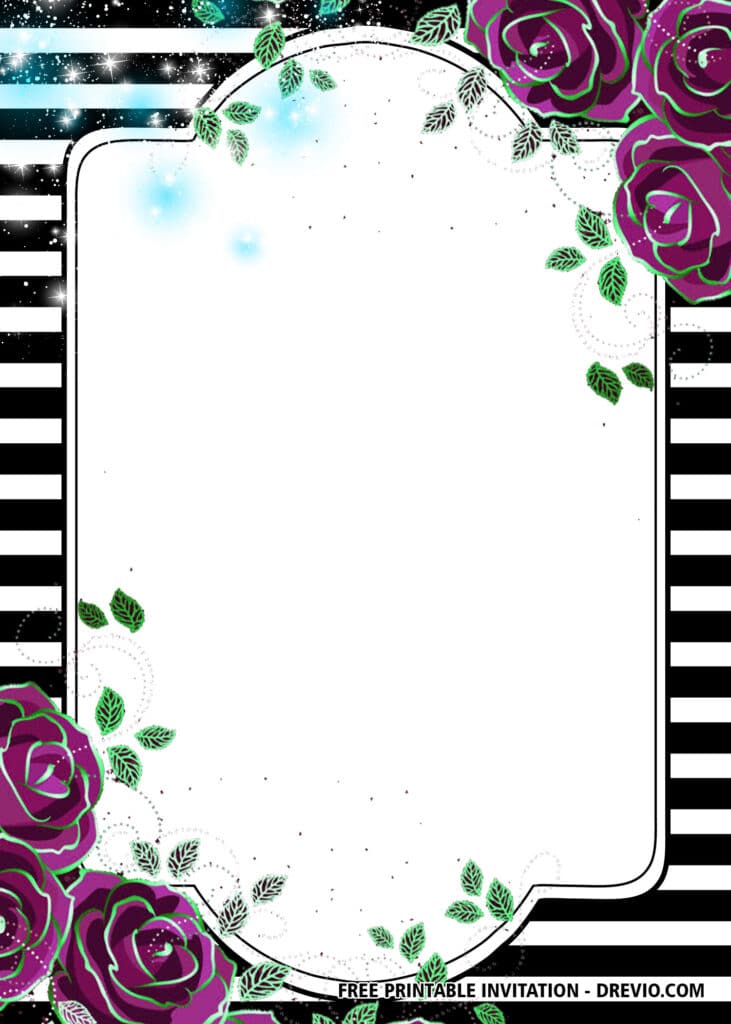 FREE Woman Birthday Invitations
