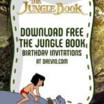 Plan a Magical Jungle Book Themed Birthday Bash + Grab FREE Invitations