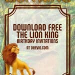 Roaring Fun: Throwing The Lion King Birthday Bash with FREE Invitations