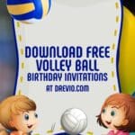 Planning a Volleyball-Themed Birthday Party with FREE Invitations