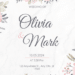 Dusty Pink Watercolor Wedding Invitations