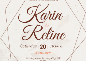 Boho Vintage Flower Bouquets Wedding Invitations