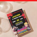 14+ Boruto Invitation Templates You Can Edit in 5 Minutes (Canva Updates!)