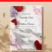(Easily Edit PDF Invitation) Spring Serenade Floral Wedding Invitation C
