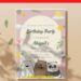 (Easily Edit PDF Invitation) We Bare Bears Birthday Invitation