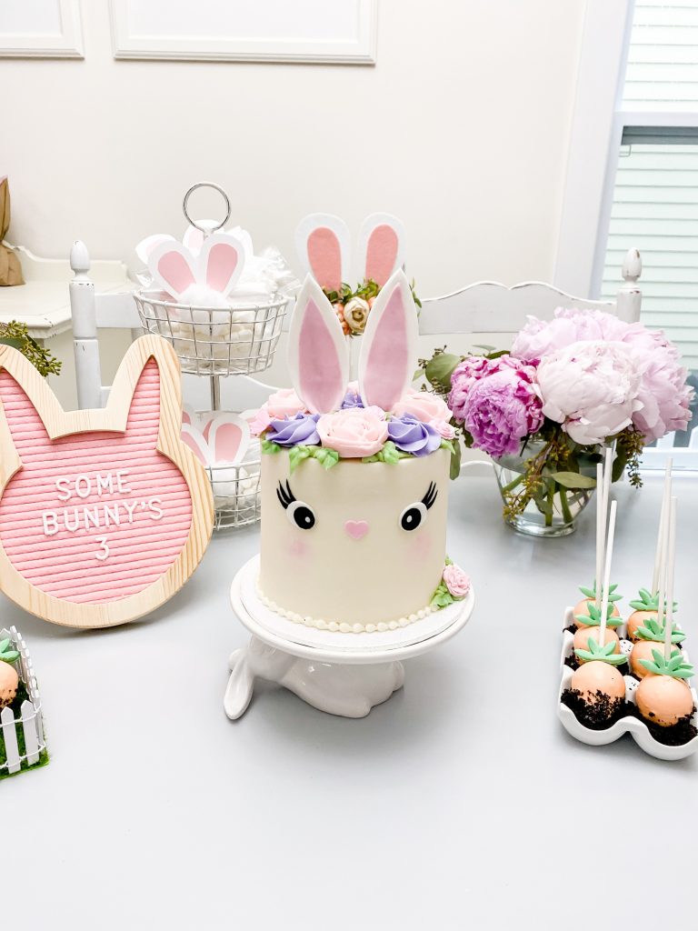 Bunny Birthday Party Cakes