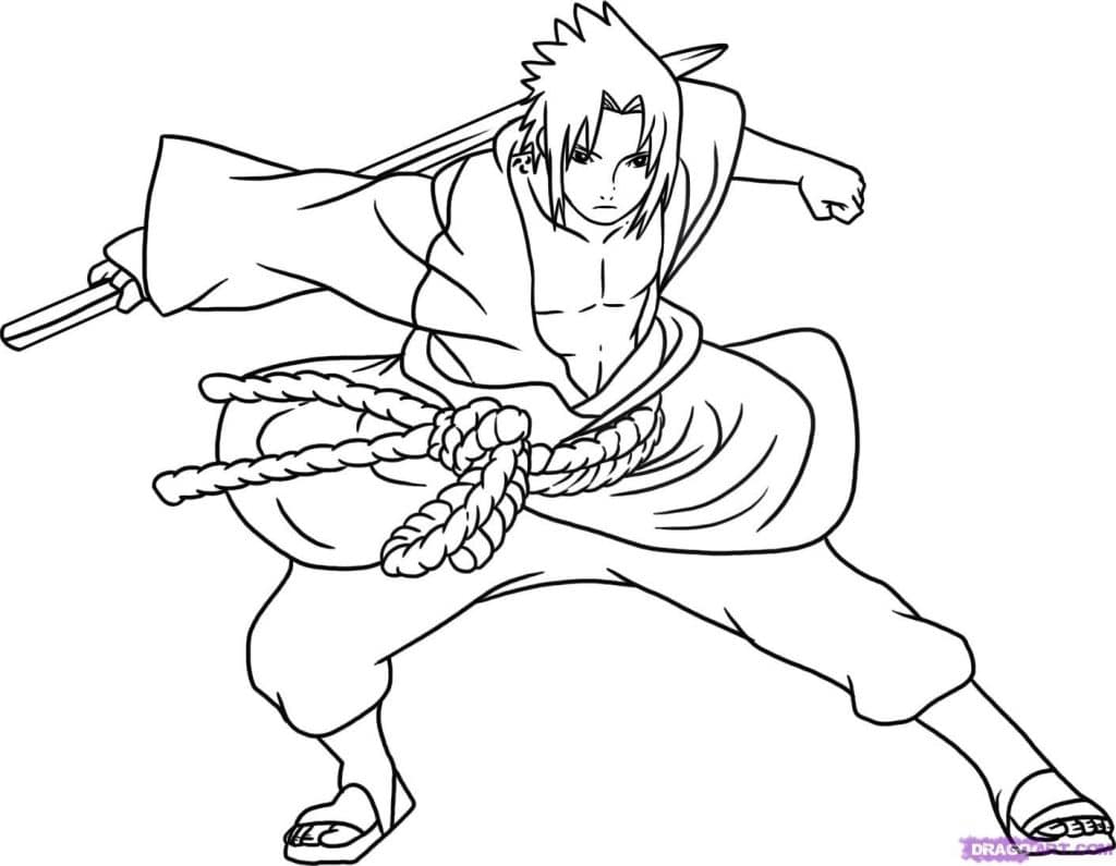 Naruto Coloring Page 5 1